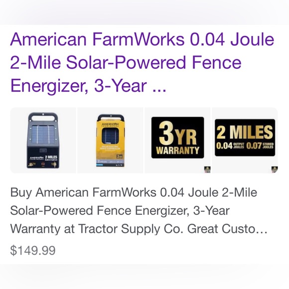 2 Mile Solar Electric Fence Charger. - Picture 5 of 11